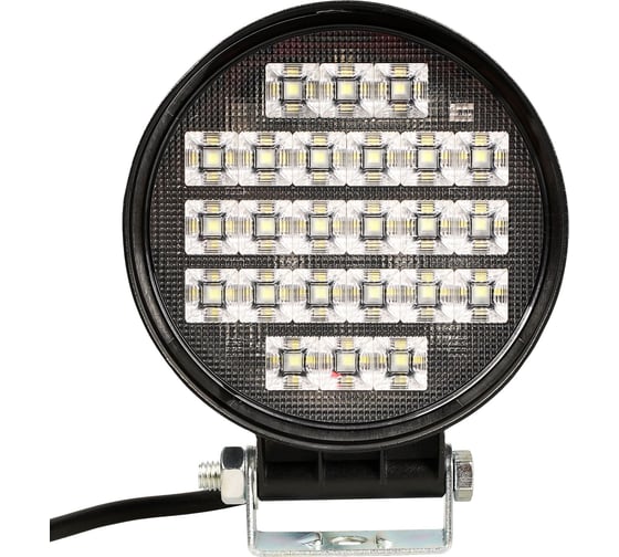 Изображение товара Фара светодиодная круглая Airline 24 LED рассеянный свет, 24 Вт (112x112x37 мм) 12/24 В PLUS ALED104