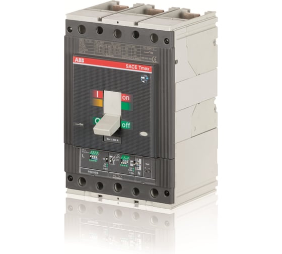 Изображение товара Силовой автоматический выключатель ABB 3-пол. (3P) 50кА 400А T5S 400 PR221DS-LS/I 400 F F, шт 1SDA054333R1