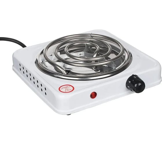 Изображение товара Плита электрическая настольная bbk BHP-100 белый ЦБ-00002090