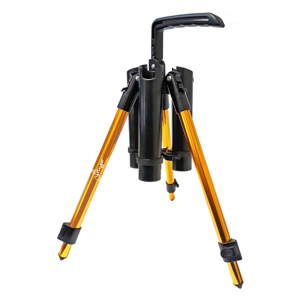 Изображение товара Стойка для удилищ переносная Stinger SACC-1005OG золотая надежное хранение
