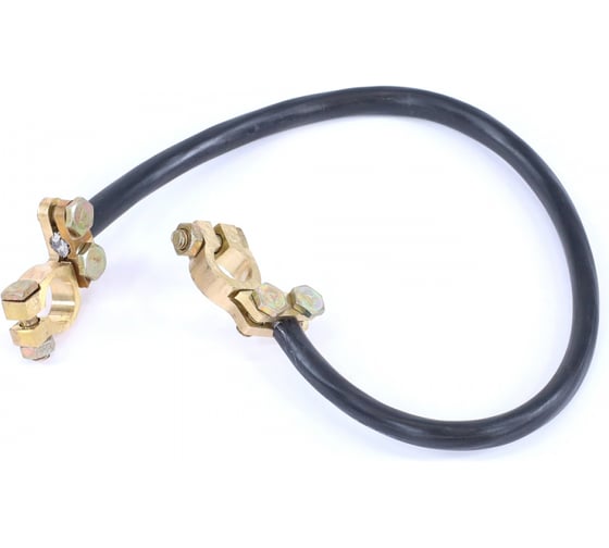 Изображение товара Провод АКБ VOLTON перемычка, клемма-клемма, латунь, П-5 500 мм. S=35 мм. VLT550035