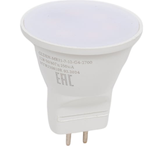Изображение товара Лампа светодиодная General Lighting Systems GLDEN-MR11-7-12-G4-2700 661560