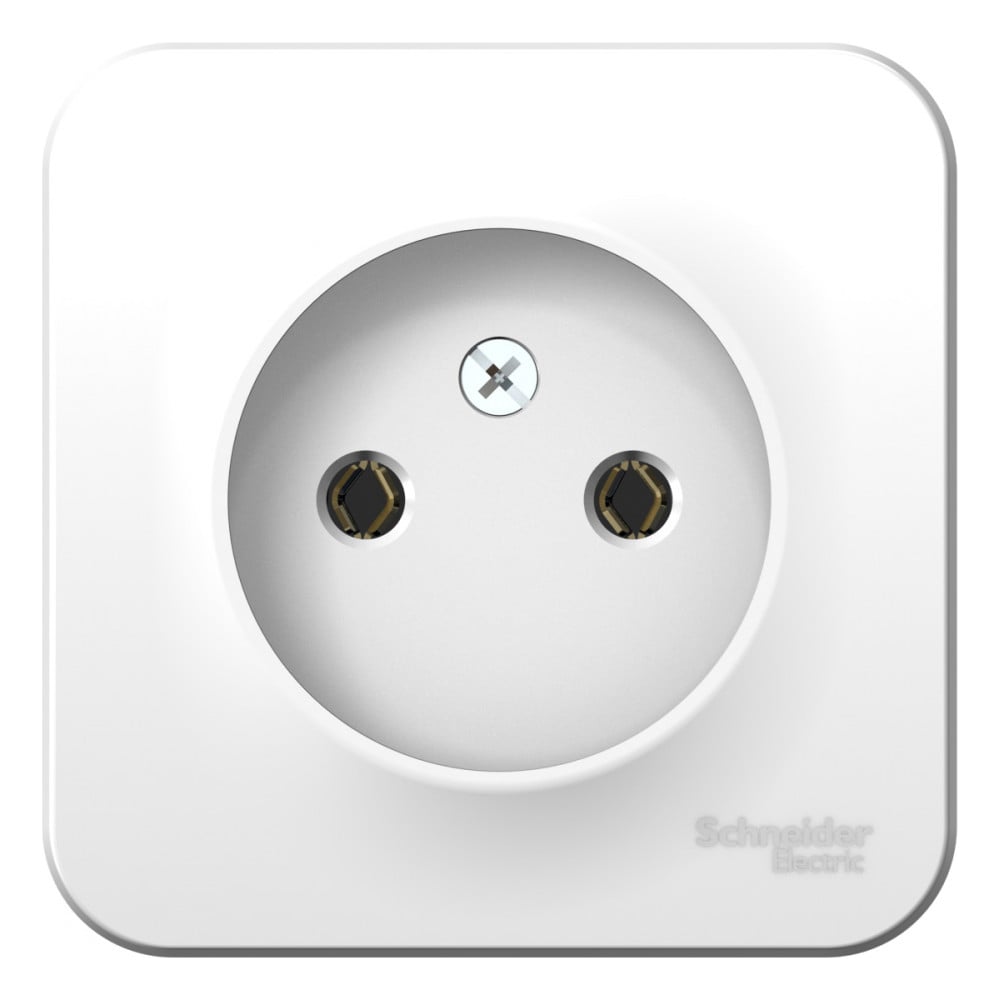 Изображение товара Розетка Systeme Electric Blanca без заземления, белый, IP20, 1 гнездо