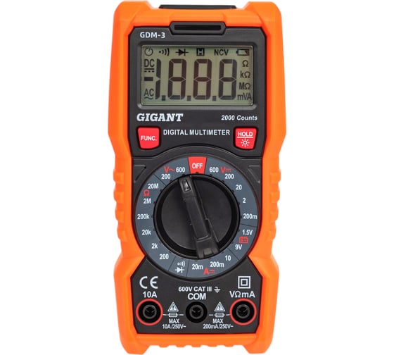 Изображение товара Цифровой мультиметр Gigant GDM-3