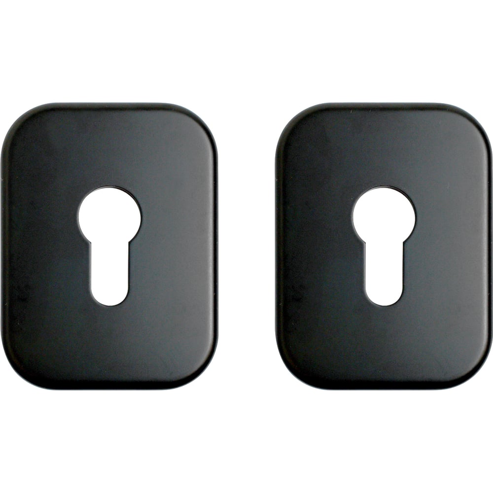 Изображение товара Накладка для евроцилиндра БУЛАТ НДЦ 04.02 матовый черный