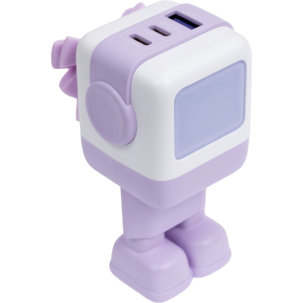 Изображение товара Сетевое зарядное устройство UGREEN Nexode Robot 65Вт с 3 разъемами