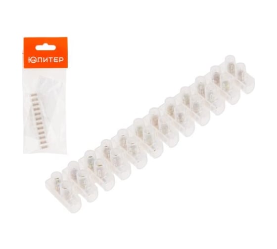 Изображение товара Зажим винтовой ЮПИТЕР ЗВИ-3А 12 пар ПЭ JPZ1-7207-04-01