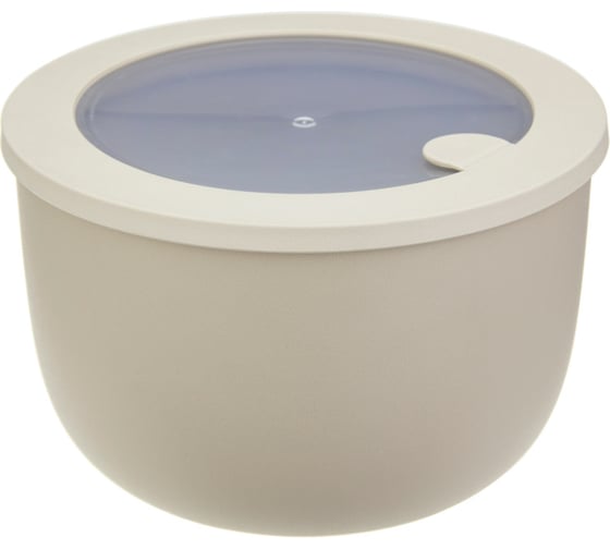 Изображение товара Миска герметичная IDEA НЕО 2,1 л, с клапаном для СВЧ, латте М 1326