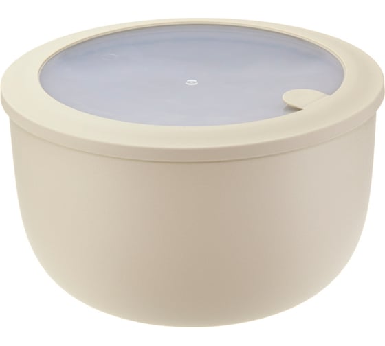 Изображение товара Миска герметичная IDEA НЕО 3,6 л, с клапаном для СВЧ, латте М 1327