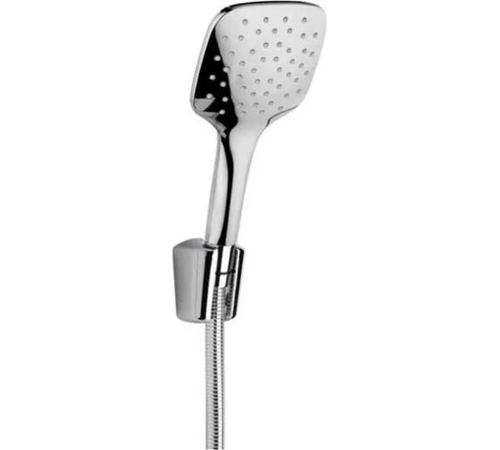 Изображение товара Душевой комплект Paini Pescara лейка 3 режима, шланг, держатель, хром 17621