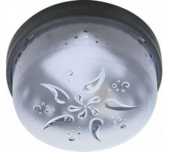 Изображение товара Светильник Horoz Electric ГЛОП Роза Ветров пластиковая арматура (дымчатый) 400-211-100 HRZ00001393