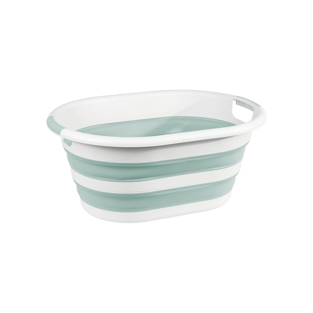 Изображение товара Складной овальный таз IDEA ФЛЕКС 38 л морская волна