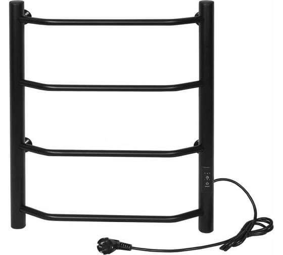 Изображение товара Электрический полотенцесушитель ТЕРА Виктория 400x600 (диммер, черный) ПСК-11-01д.ч