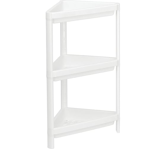 Изображение товара Этажерка IDEA треугольная, 3 секции, белый М 2706
