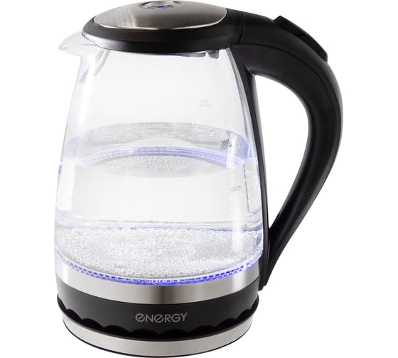 Изображение товара Чайник Energy E-279 1.5 л, диск/стекло, черный, 164083