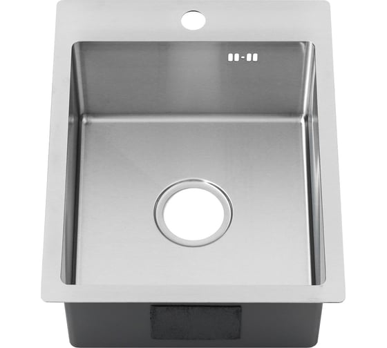 Изображение товара Мойка MELANA ProfLine толщина 3 мм, глубина 200 мм, сатин, врезная MLN-R4050H