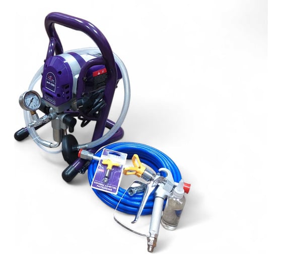 Изображение товара Аппарат окрасочный комплект AktiSpray 1.2 л/мин, 200 бар, 750 Вт, 220 В, 50 Гц AvS-1200