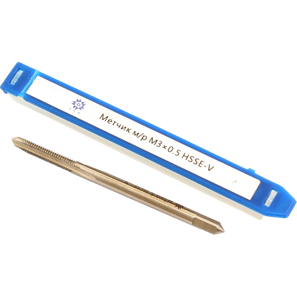 Изображение товара Метчик TLX М 3,0 0,5 мм HSS-E-V3 стандарт ISO 529 для резьбы М3