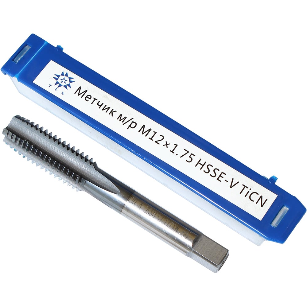 Изображение товара Метчик TLX М12,0 1,75 мм для метрической резьбы HSS-E-V3 TiCN