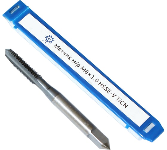 Изображение товара Метчик TLX М 6,0 1,0 м/р.HSSЕ-V GV3 покрытие TiCN ISO 529 74559