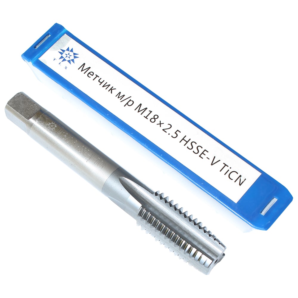 Изображение товара Метчик TLX М18,0 2,5 м/р. HSS-E-V TiCN ISO 529