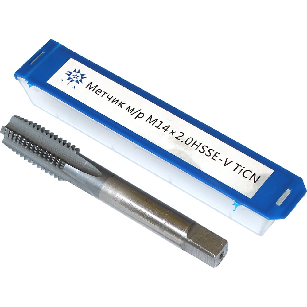 Изображение товара Метчик TLX М14,0 2,0 м/р.HSSЕ-V GV3 покрытие TiCN ISO 529 74563