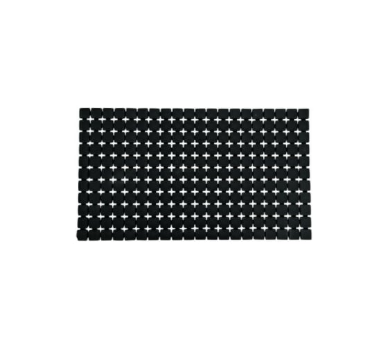 Изображение товара Противоскользящий коврик RIDDER Nevis 39x68, чёрный 6108010