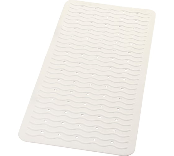 Изображение товара Противоскользящий коврик RIDDER Playa белый, 38x80 68301
