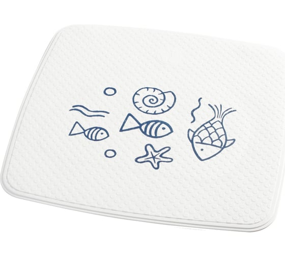 Изображение товара Противоскользящий коврик RIDDER Neptun голубой, 54x54 64213