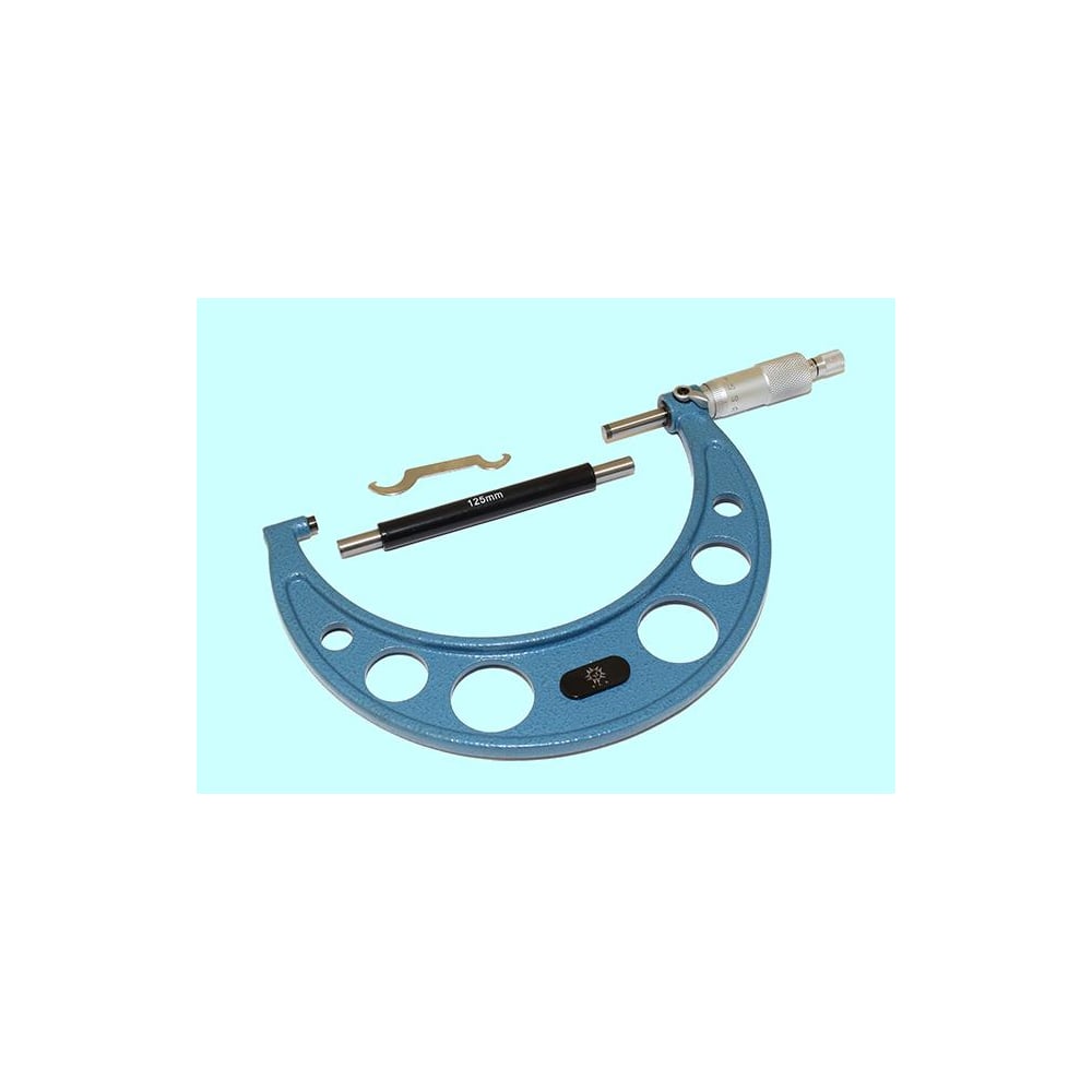 Изображение товара Микрометр гладкий TLX МК-200 175-200 мм 0,01 мм точный инструмент