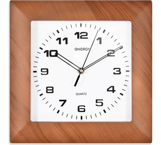 Изображение товара Настенные кварцевые часы Energy модель ЕС-14, квадратные, 009314