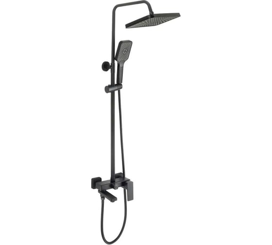 Изображение товара Душевая стойка со смесителем с коротким изливом OSGARD KALTI BLACK 63050 940000001524