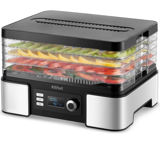 Изображение товара Сушилка для овощей и фруктов KITFORT КТ-1957