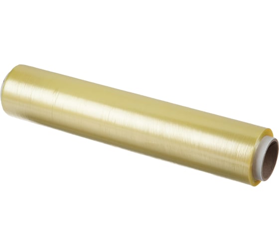 Изображение товара Пленка пищевая ООО Комус пищевой полиэтилен 30 см х 200 м 6 мкм желтая 1927400