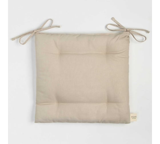 Изображение товара Сидушка Этель Calm 42x42 см, 100% хлопок, рогожка 186 г/м2 9590615