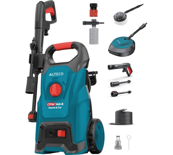 Изображение товара Аппарат высокого давления ALTECO CPW 140-8 Home Car 66882