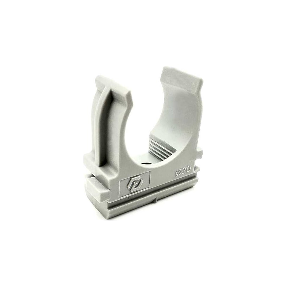 Крепёж-клипса для быстрого монтажа КрепПак серая 20 мм, 100 шт. в упаковке 049.000001