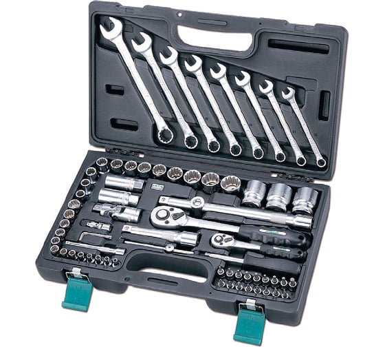 Изображение товара Набор инструмента универсальный HONITON 68 шт H5-402068H В0000000170617