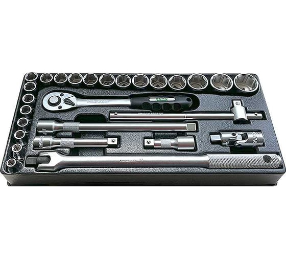 Изображение товара Набор инструмента 1/2" 27 шт HONITON IK-1400270B В0000000159260