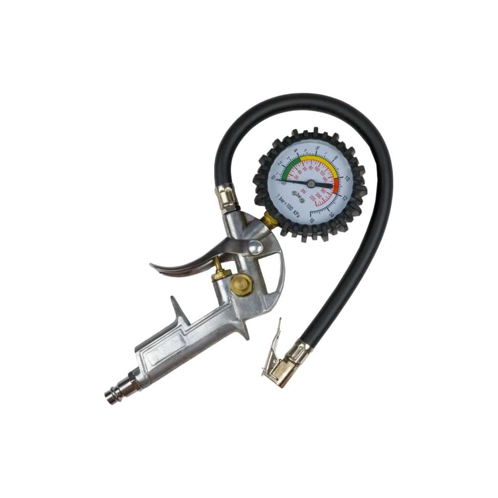 Изображение товара Пистолет для подкачки шин СЕРВИС КЛЮЧ 70600 полупрофессиональный манометр рапид