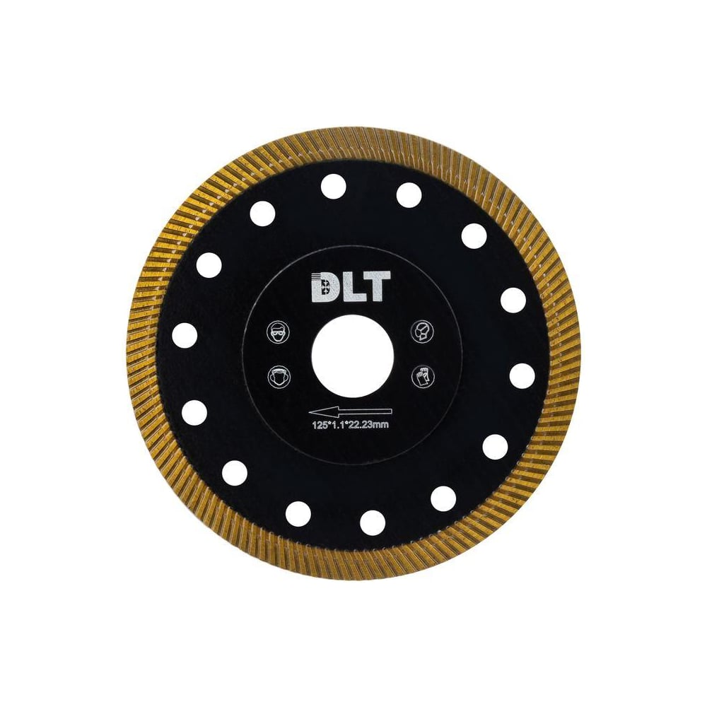 Изображение товара Алмазный диск №9 КОРОЛЬДисков 125 мм для резки керамогранита и твердых материалов