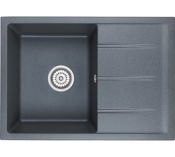 Изображение товара Кухонная кварцевая мойка EMAR EMQ-1700.Q Антрацит