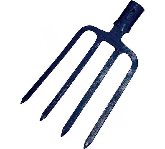 Изображение товара Вилы садово-огородные GEVA TRADE 4х рогие кованые (синие) F108