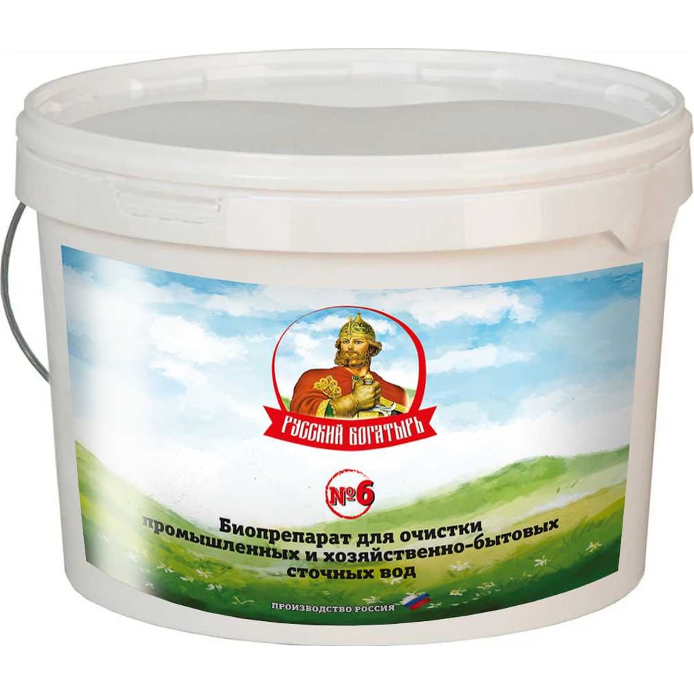 Изображение товара Биопрепарат № 6 5 кг Русский Богатырь биоактиватор