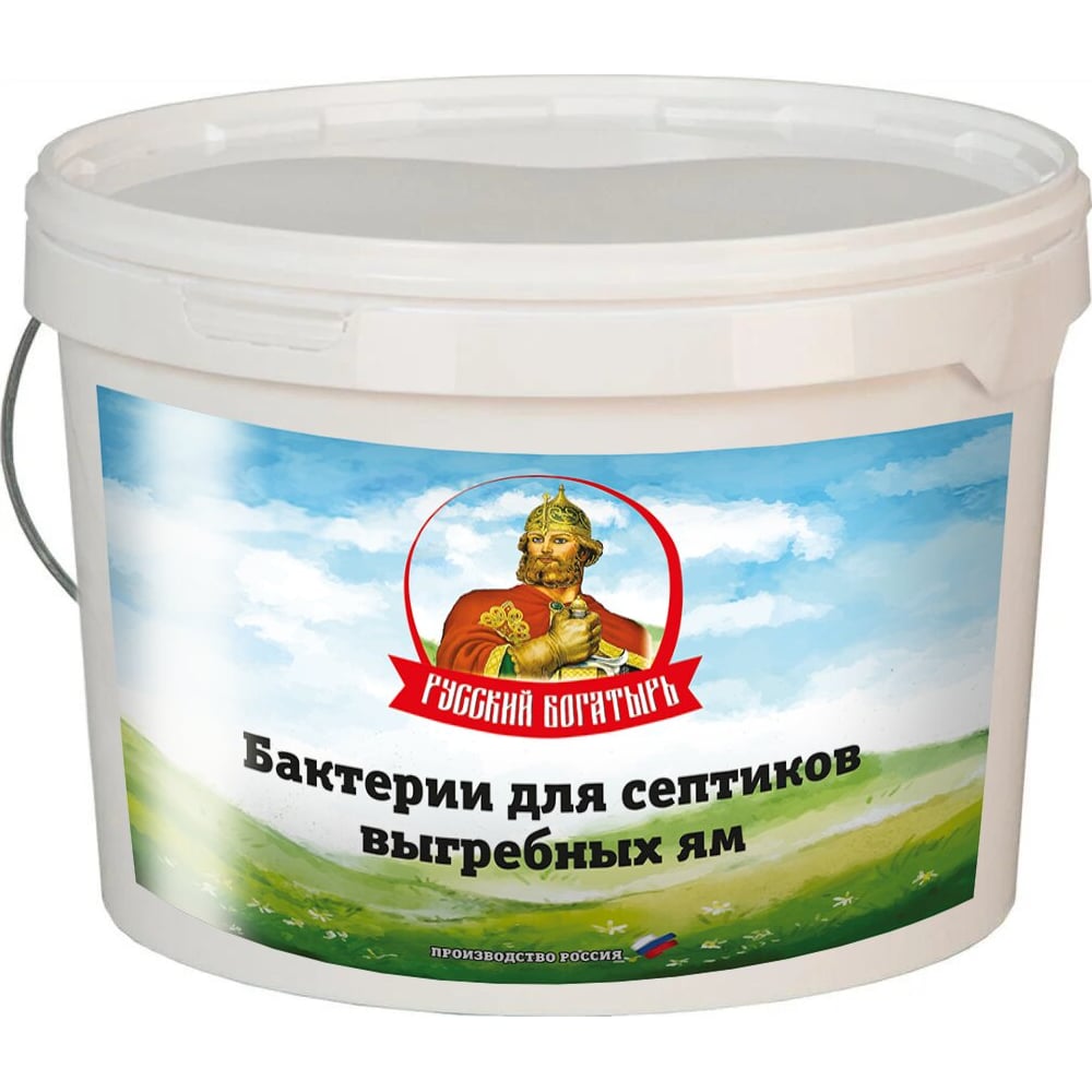 Изображение товара Биопрепарат № 1 Русский Богатырь 5 кг биоактиватор для почвы
