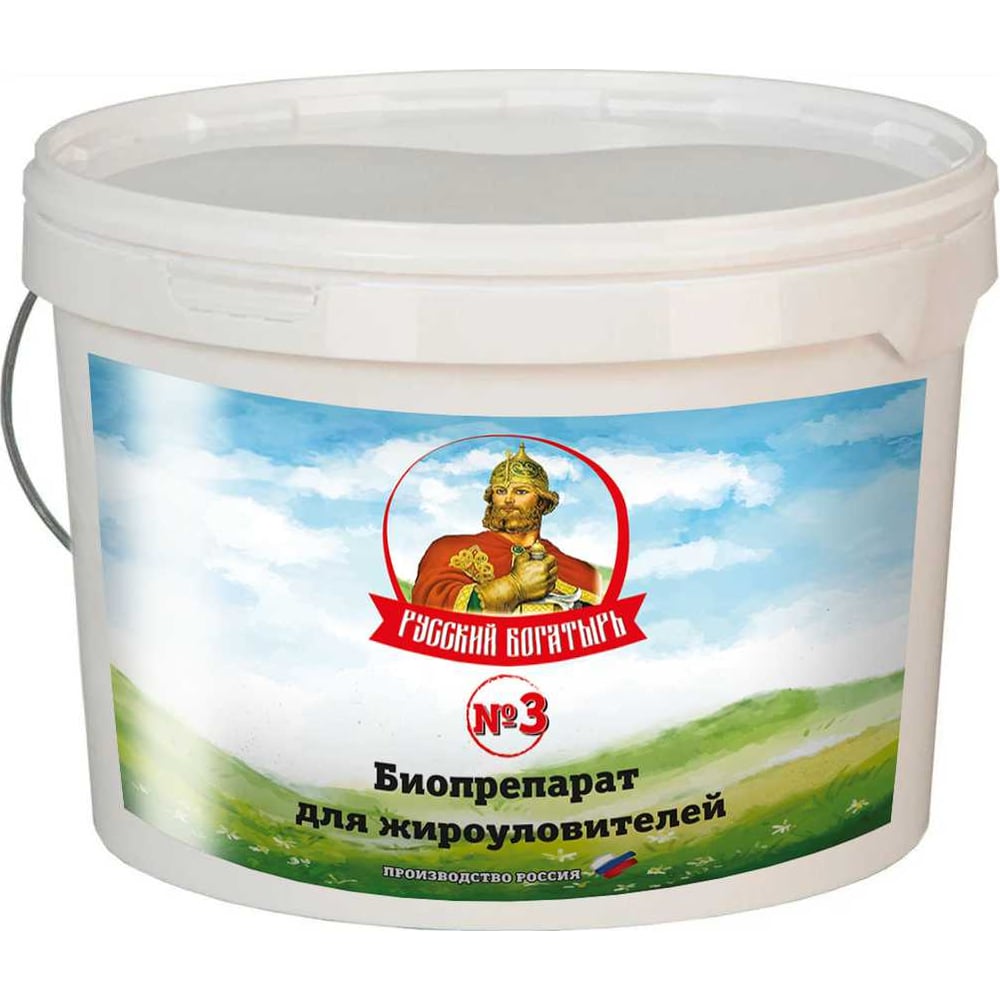 Изображение товара Биопрепарат № 3 Русский Богатырь, 5 кг для улучшения почвы