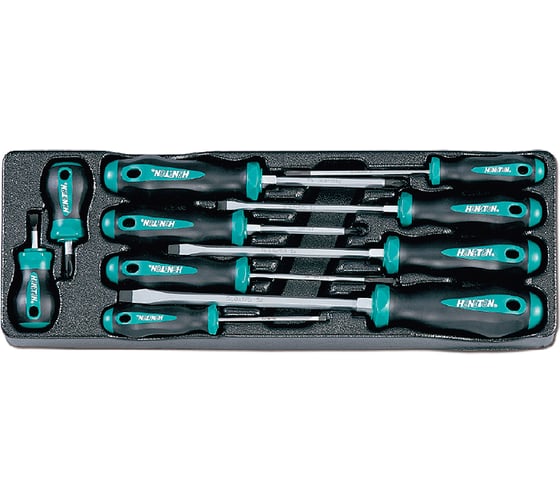 Изображение товара Набор отвёрток шлицевых и крестовых HONITON 10 шт IK-SD0100 В0000000159267