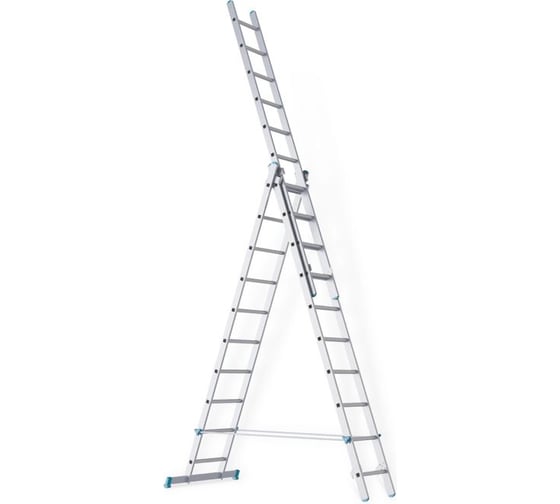 Изображение товара Трехсекционные лестницы GEVA TRADE GEVA 3x16, Н438/734/1142, 28.7 кг LTGT-316