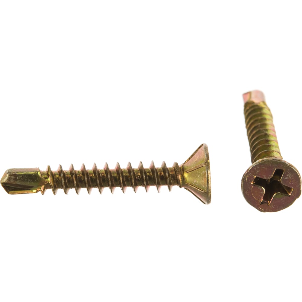 Изображение товара Саморез оконный желтые 3.9х25 мм сверло 40 шт Госкреп