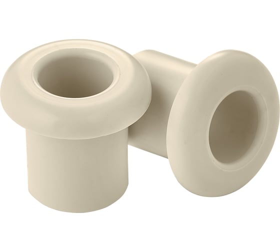 Изображение товара Втулка для сквозного отверстия Bylectrica уп.10шт, d25,5x23 мм серия РЕТРО, ЮЛИГ.757522.017 бежевый